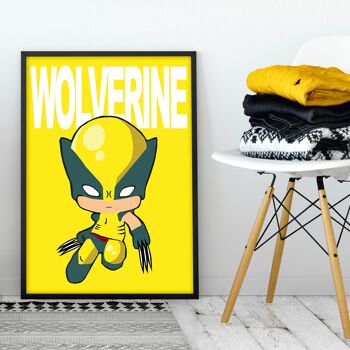 Wolverine A3 - Cadre 40x50cm 3