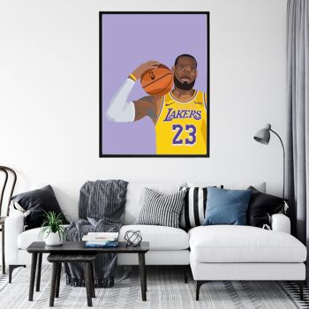 Lebron A4 - Cadre 30x40cm 3