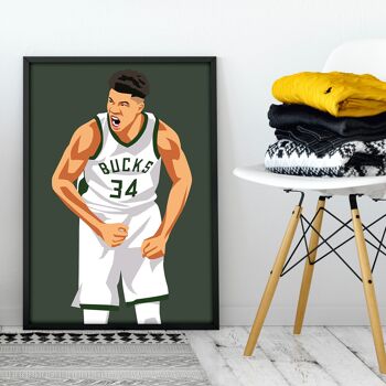 Giannis A4 - Cadre 30x40cm 3