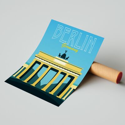 Berlin A3 - Rahmen 40x50cm