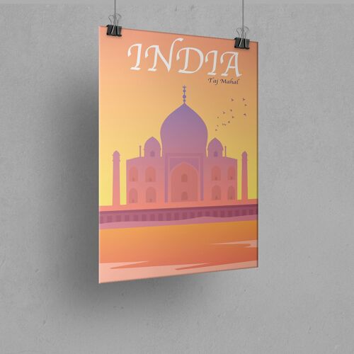 India A4 - Cadre 30x40cm