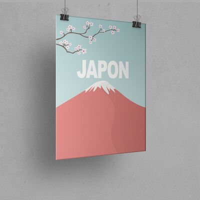 Japon A3 - Cadre 40x50cm