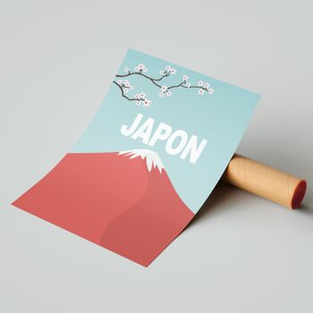 Japon A3 - Cadre 40x50cm 2