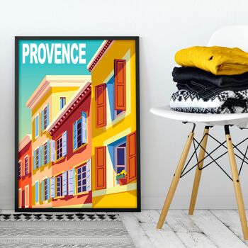 Provence A4 - Cadre 30x40cm 3
