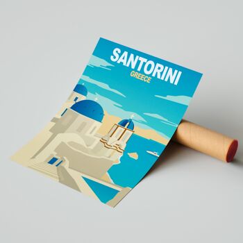 Santorin A4 - Cadre 30x40cm 2