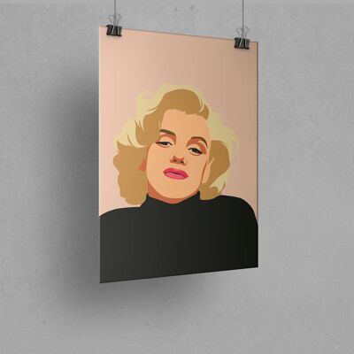 Marilyn A4 - Cadre 30x40cm