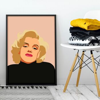 Marilyn A4 - Cadre 30x40cm 3