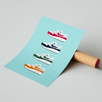 Air Max A4 - Cadre 30x40cm 2