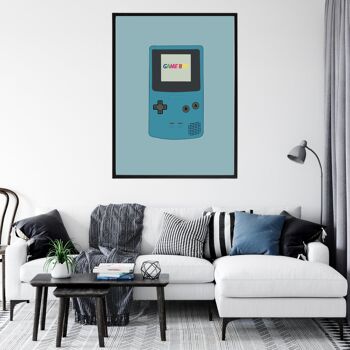 Gameboy Color A4 - Cadre 30x40cm 4