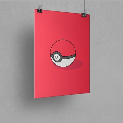 Pokeball A3 - Cornice 40x50cm