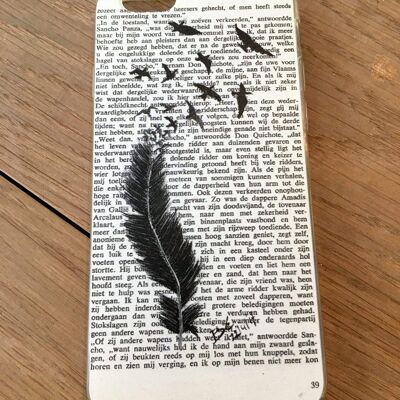 I-Phone 5, 5S, SE Covers - Feather