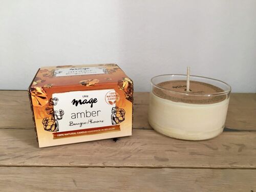 Mage 100% Natural Candle - Various Scents - Amber
