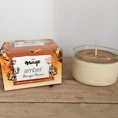Mage 100% Natural Candle - Various Scents - Amber