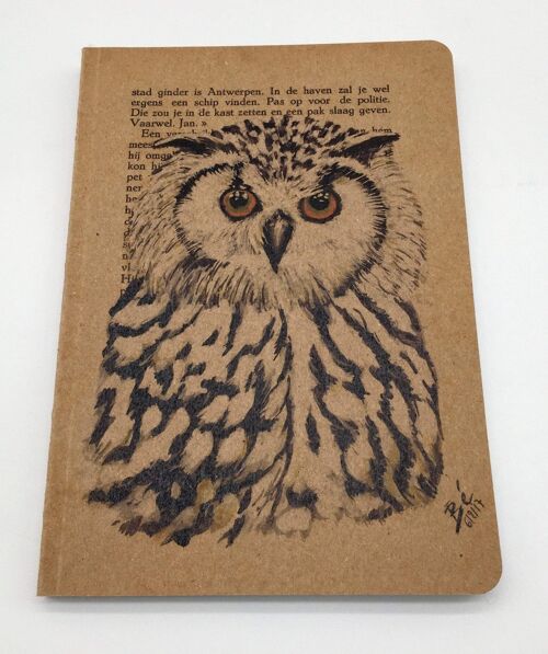 Softcover Notebook - Animals - Owl