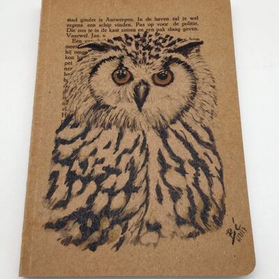 Softcover Notebook - Animals - Owl