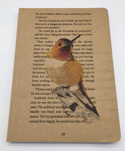 Softcover Notebook - Birds - Hummingbird