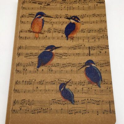 Softcover Notebook - Birds - Kingfishers