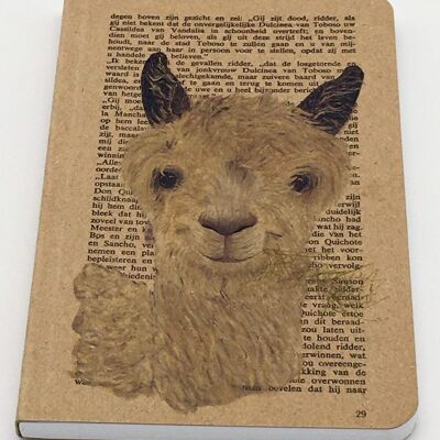 Softcover Notebook Pocket-size - Llama