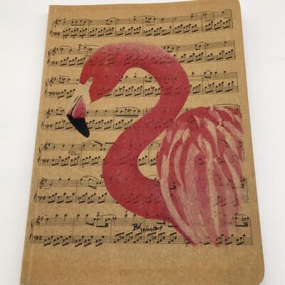 Softcover Notebook - Flamingo