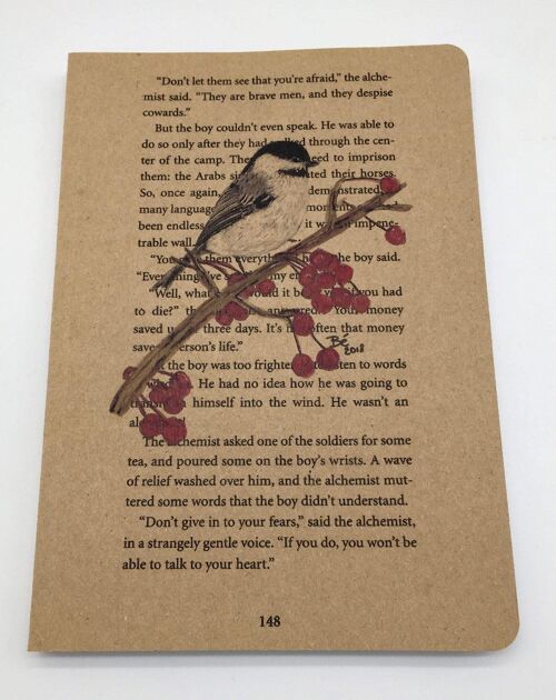 Softcover Notebook - Chestnut Tit