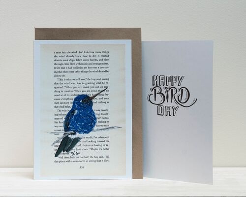 Art Print Cards - Happy "Bird"day - Broad Beak Hummingbird