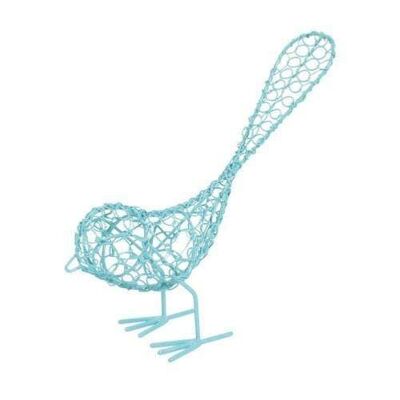 Shared Earth Recycled Wire Blue Bird