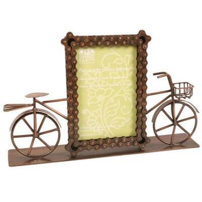 Shared Earth Upcycled Bike Chain 4x6 Picture Frame