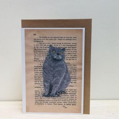 Art Print Cards - Cats - Shorthair