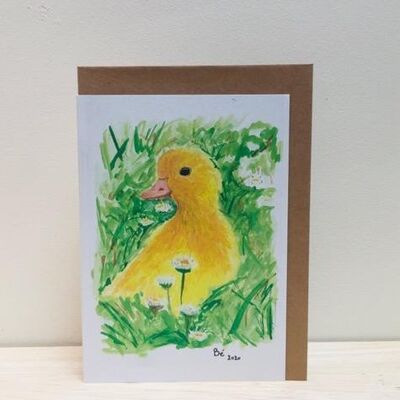 Art Print Cards -Duckling
