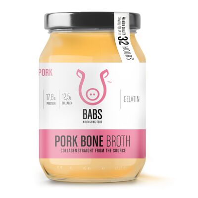 100% bio pork bone broth