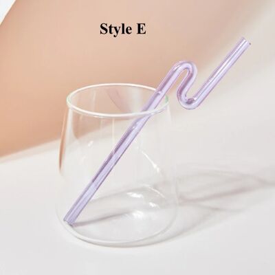 Artistry Glass Straws - E