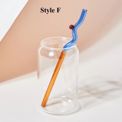 Artistry Glass Straws - F