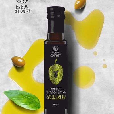 OLIVE OIL WITH BASIL 100ML