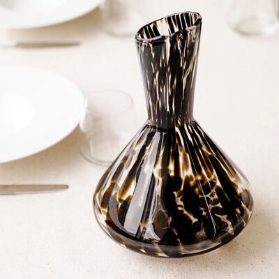 Water Carafe Oyster Midnight