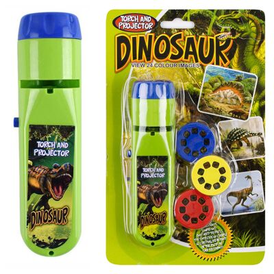 Kinder-Dia-Taschenlampe-Projektor-Spielzeug - Dinosaurier
