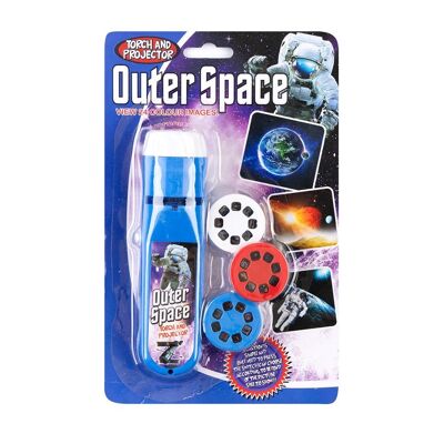 Kinder-Dia-Taschenlampe-Projektor-Spielzeug - Weltraum
