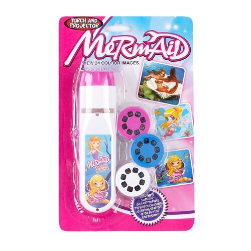 Children Slide Torch Projector Toy - Mermaid