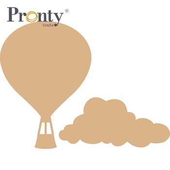 Pronty Crafts Ballon & Nuage 2 parties 1