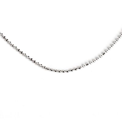 Silver Mini Pebbles Necklace