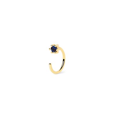 Sophie Sapphire Gold Drop Earring