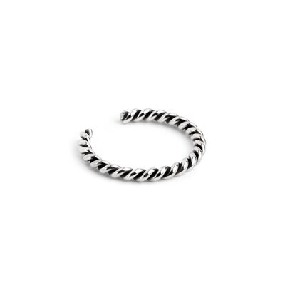 Zambia Rope Silver Ring