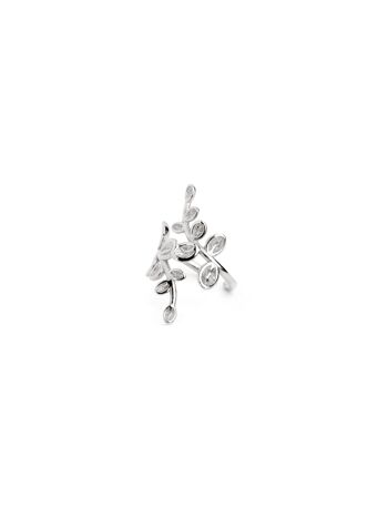 Ear Cuff Gren Boucles d'oreilles lâches en argent 1