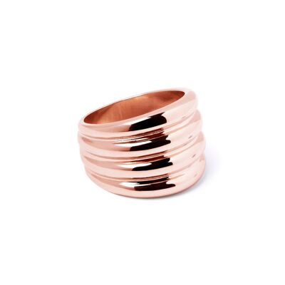 Anillo Quattro Oro Rosa