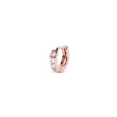 Cleo S Rose Gold Hoop Loose Earring