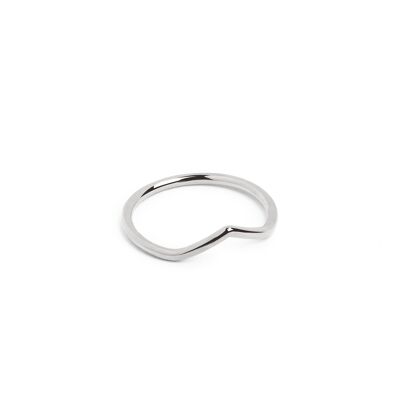 Midi Peak Silver Ring