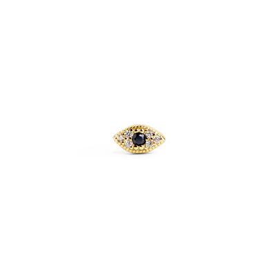 Gold Eye of Horus Drop Earring