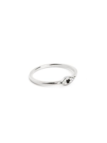 Bague Oeil d'Horus en Argent 1