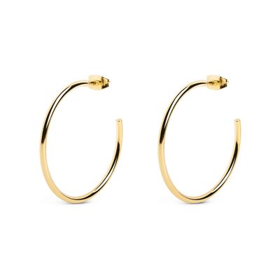 Anka Gold Hoop Earrings