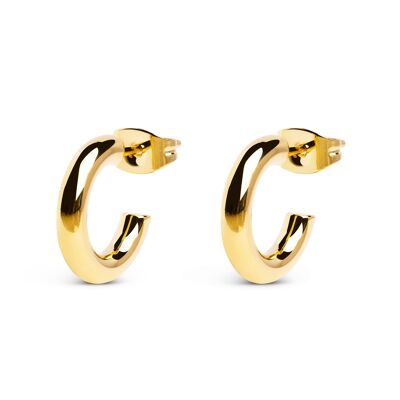 Gold Nairo Hoop Earrings