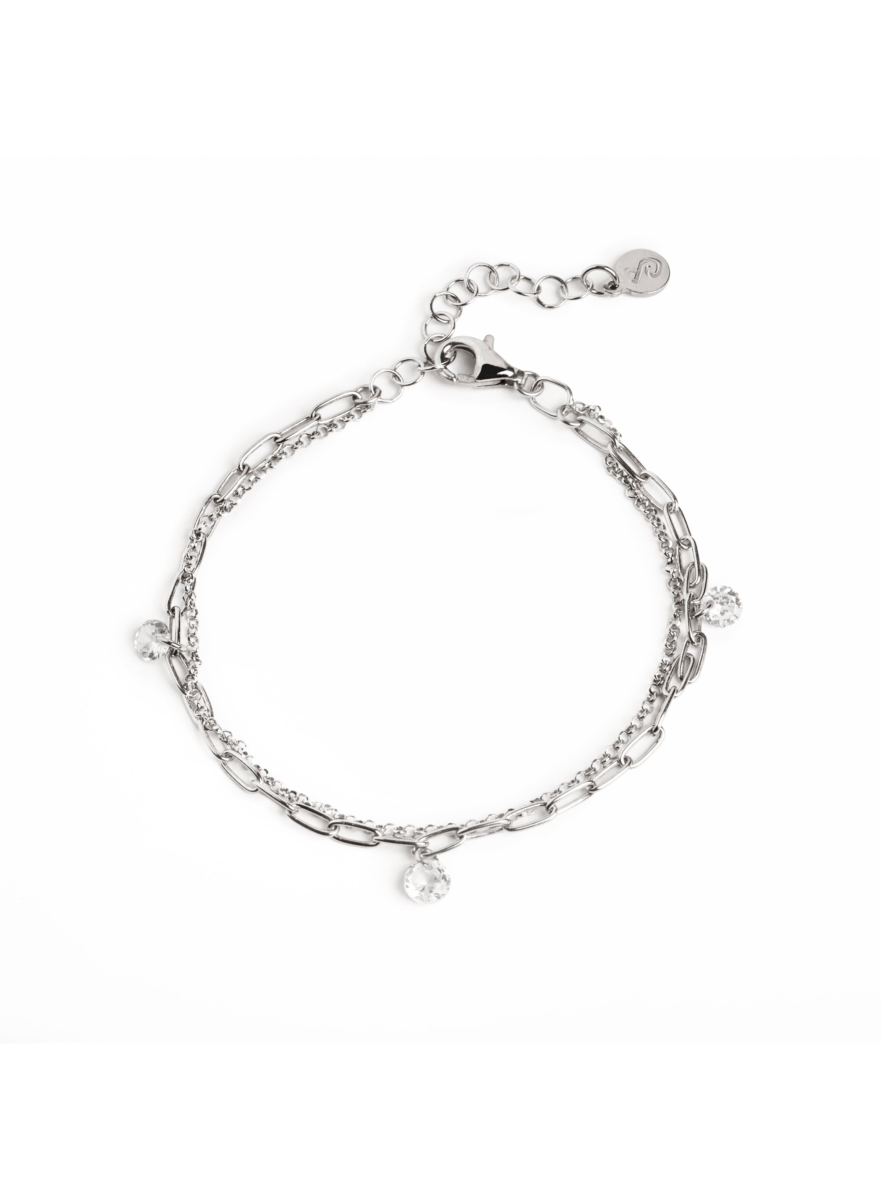 Nova Sparks Silver Bracelet